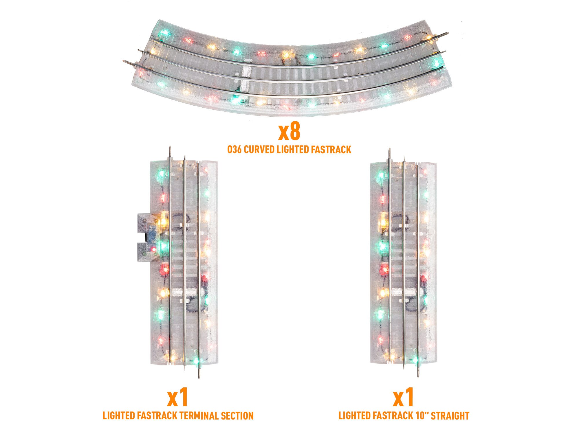 Lighted FasTrack 40"x50" Oval Track Pack