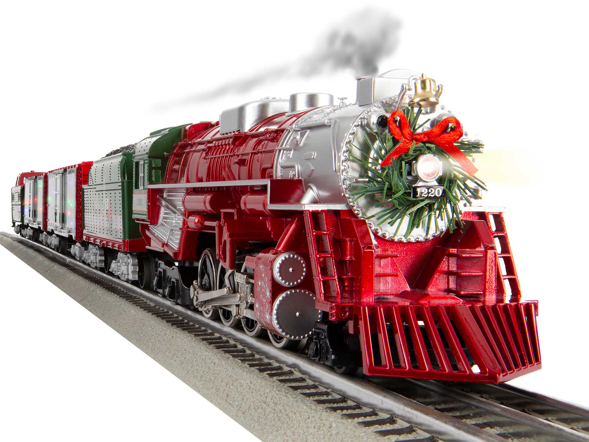 Christmas Light Express LionChief Set w/ Bluetooth 5.0