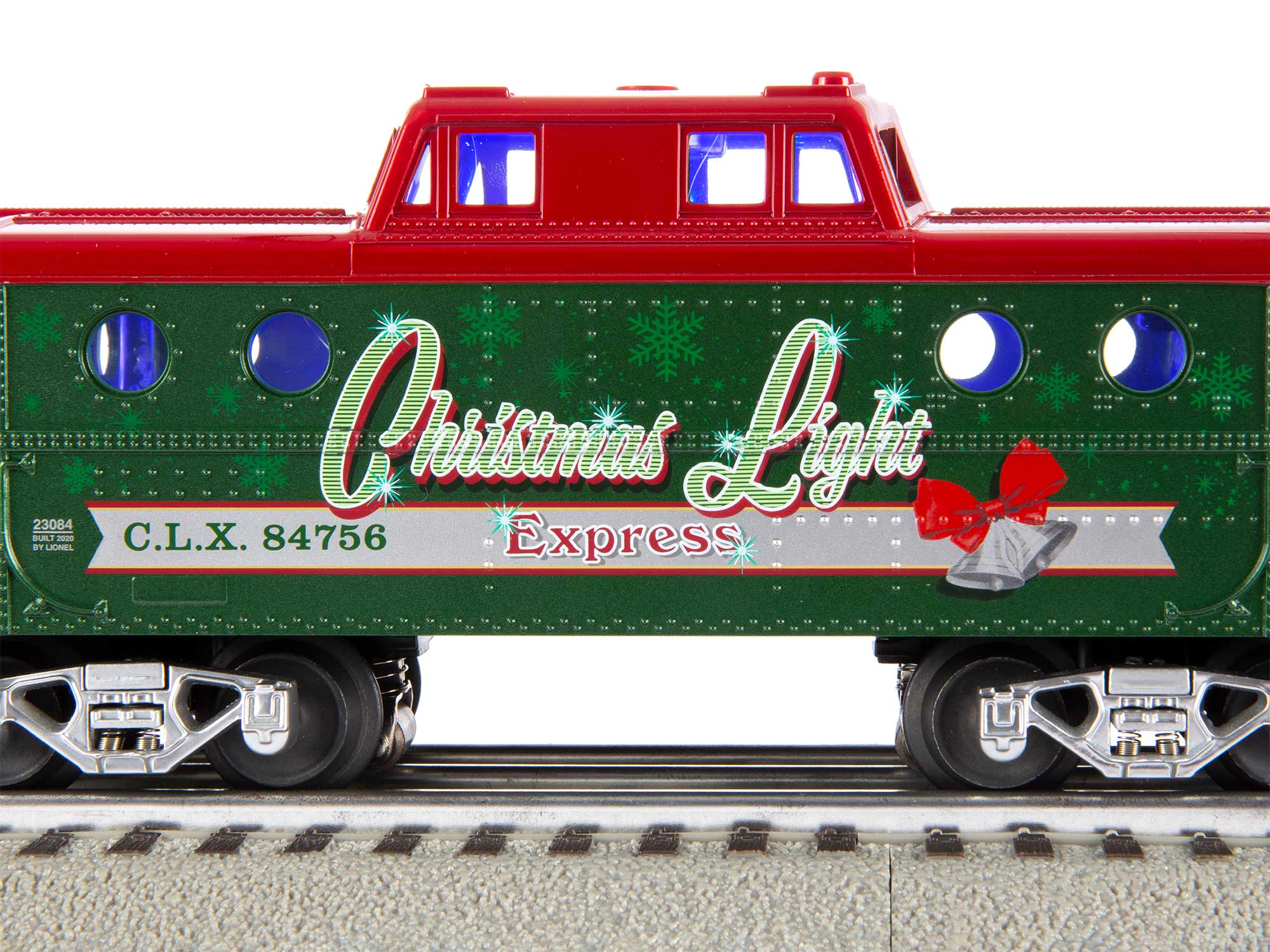 Christmas Light Express LionChief Set w/ Bluetooth 5.0