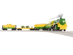 John Deere Steam Freight LionChief Set
