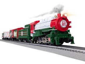 Peppermint Railroad 0-8-0 Christmas Freight LionChief Set with Bluetooth 5.0