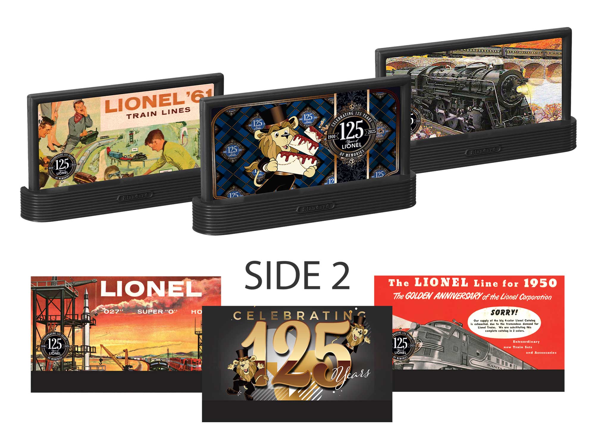Lionel 125th Anniversary Billboard Pack