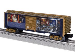 "Santa's Final Touch" - A Lionel Legacy Boxcar