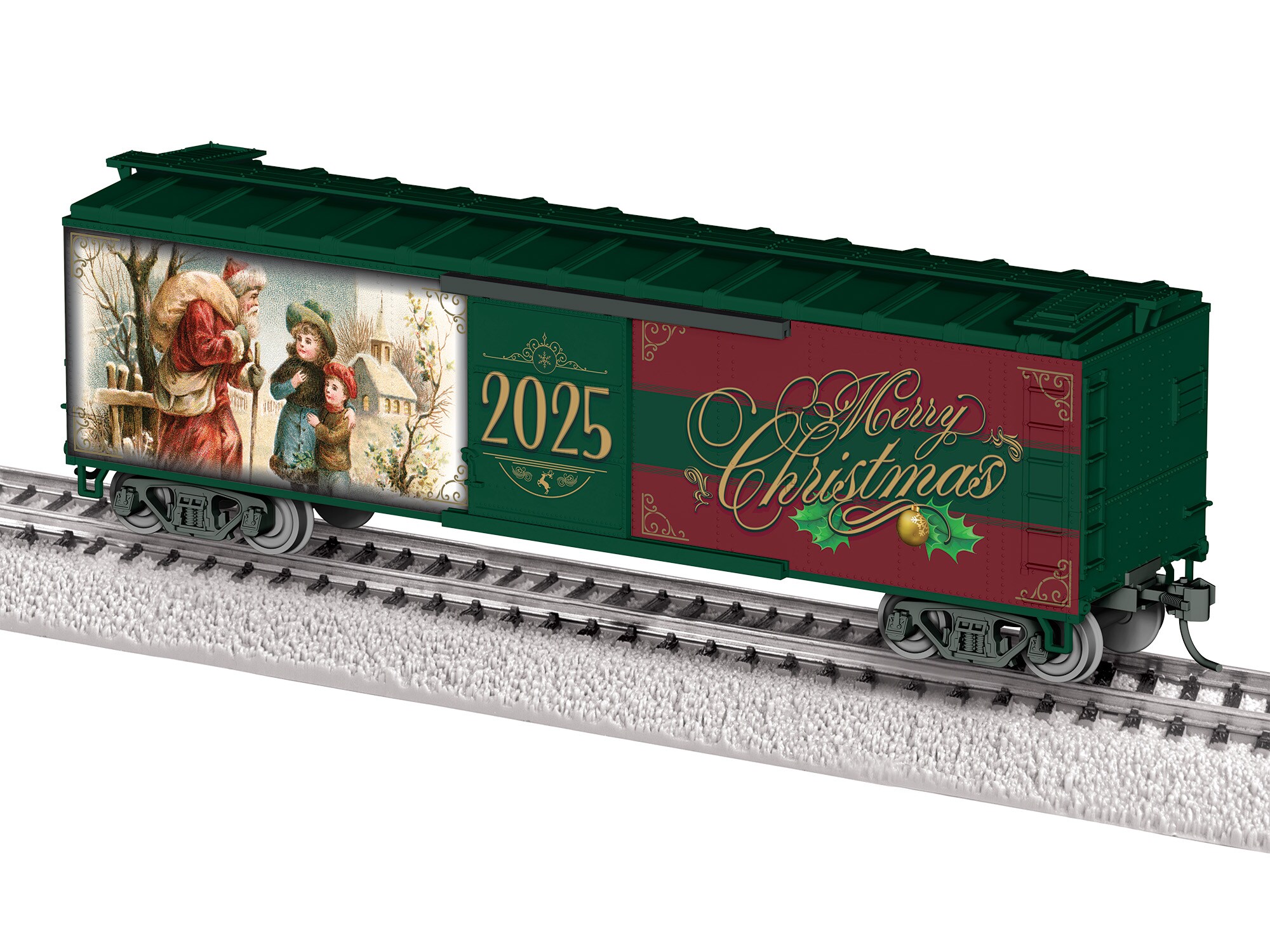 HO Christmas Boxcar