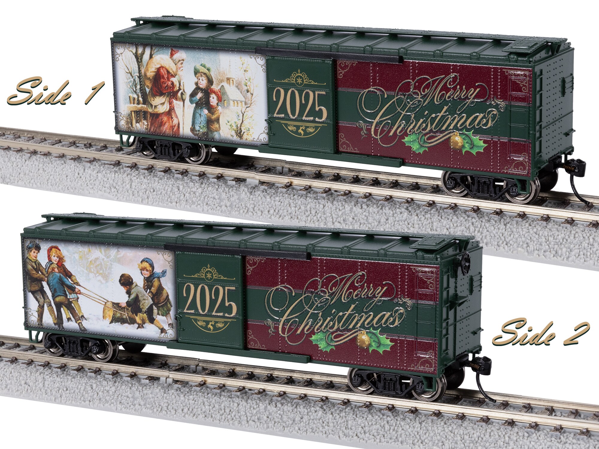 HO Christmas Boxcar