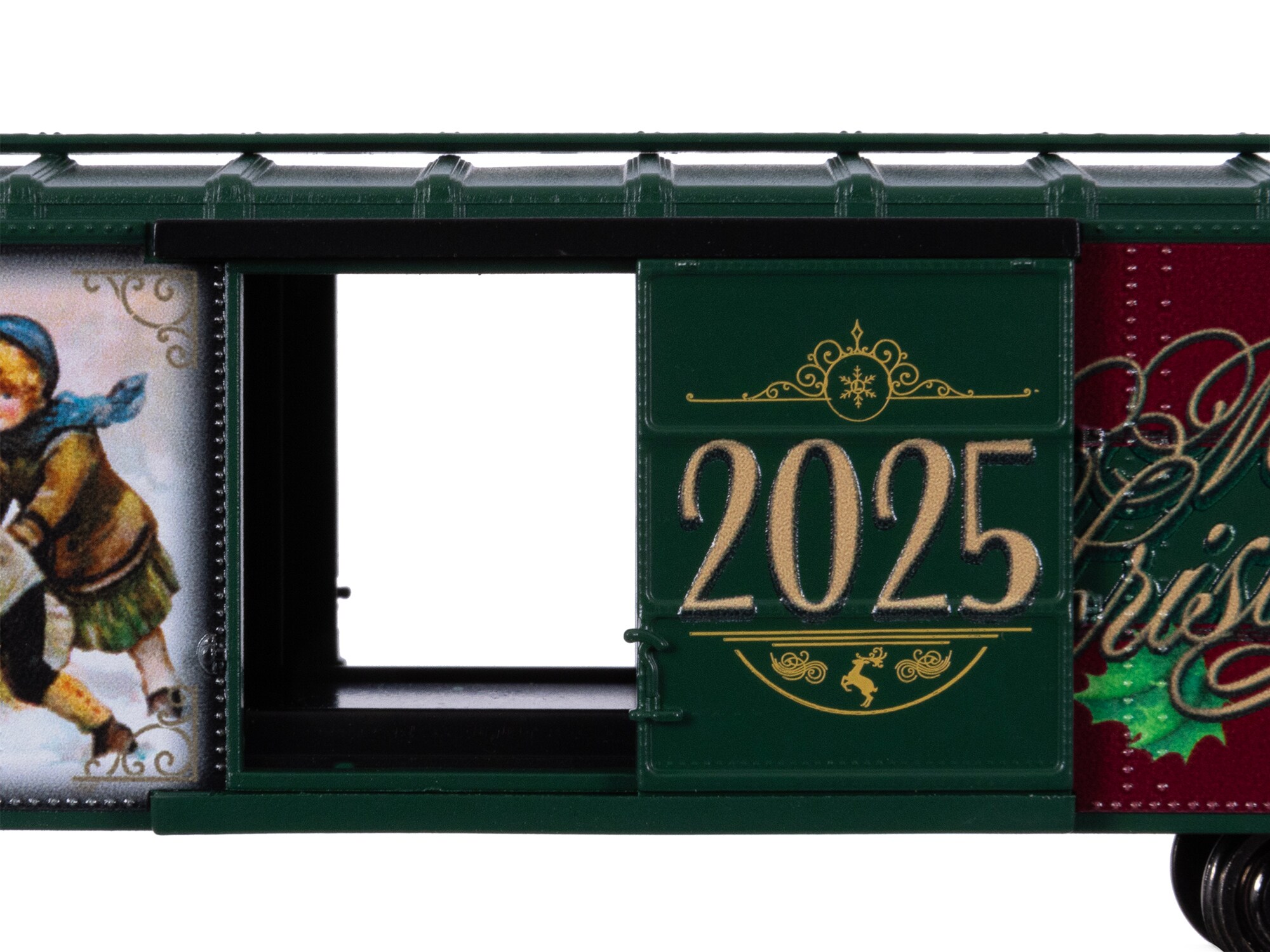 HO Christmas Boxcar