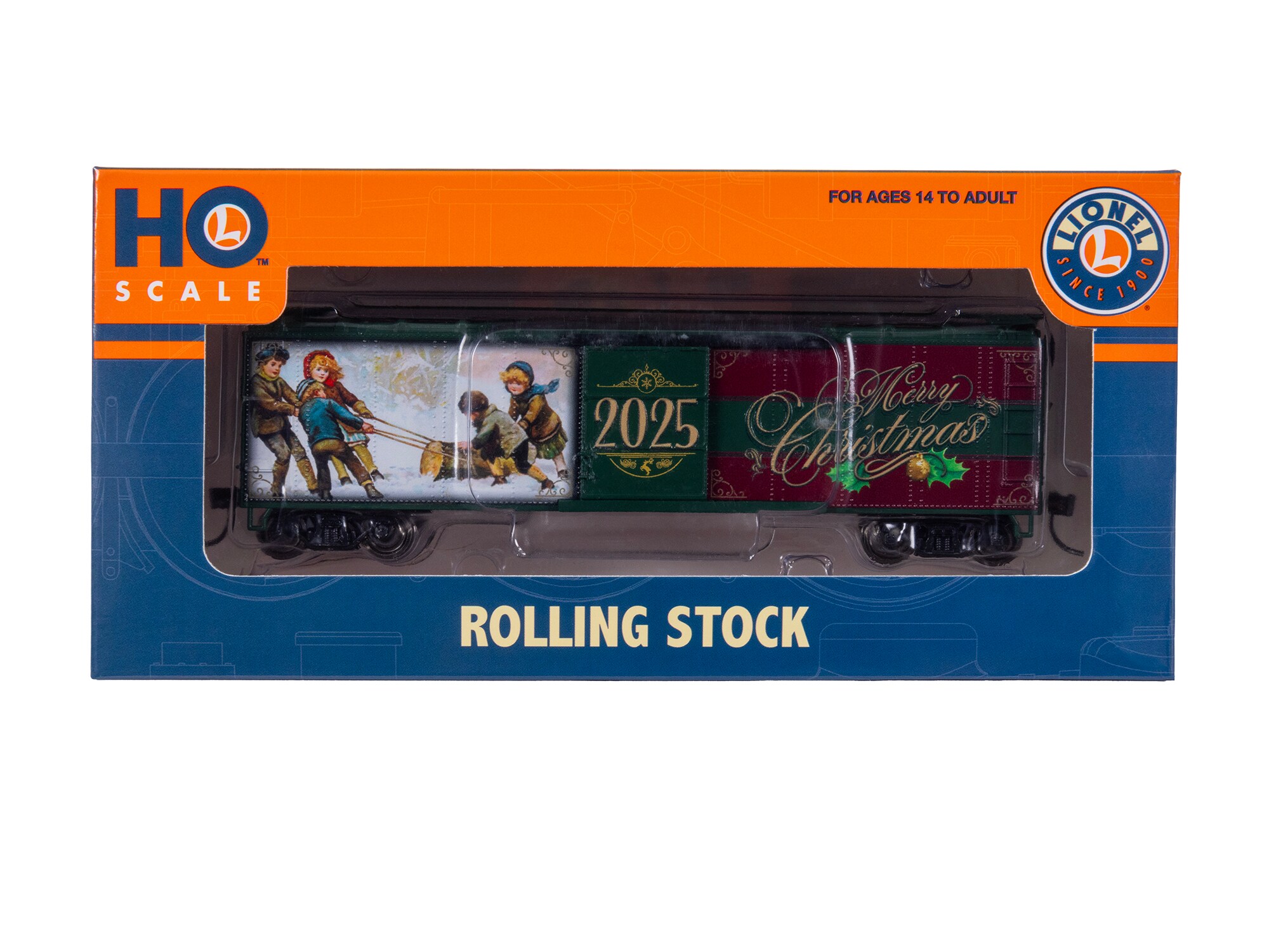 HO Christmas Boxcar
