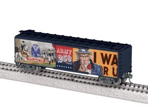 US Army 250th Anniversary HO Boxcar