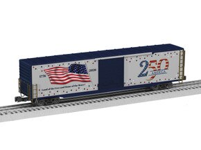 America 250 Lighted Flag 60' Boxcar