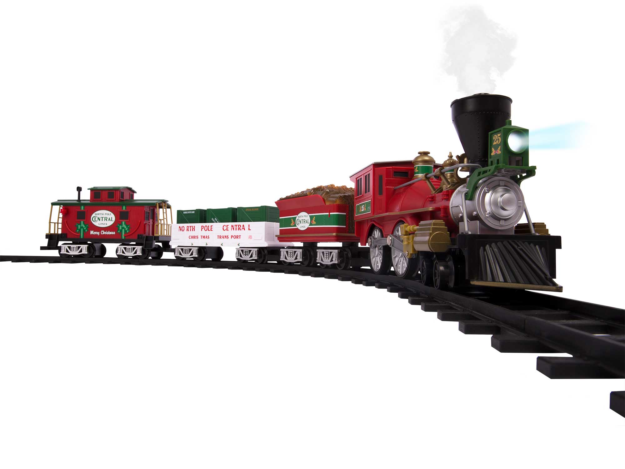 North Pole Central Ready-to-Play Train Set w/ Bluetooth